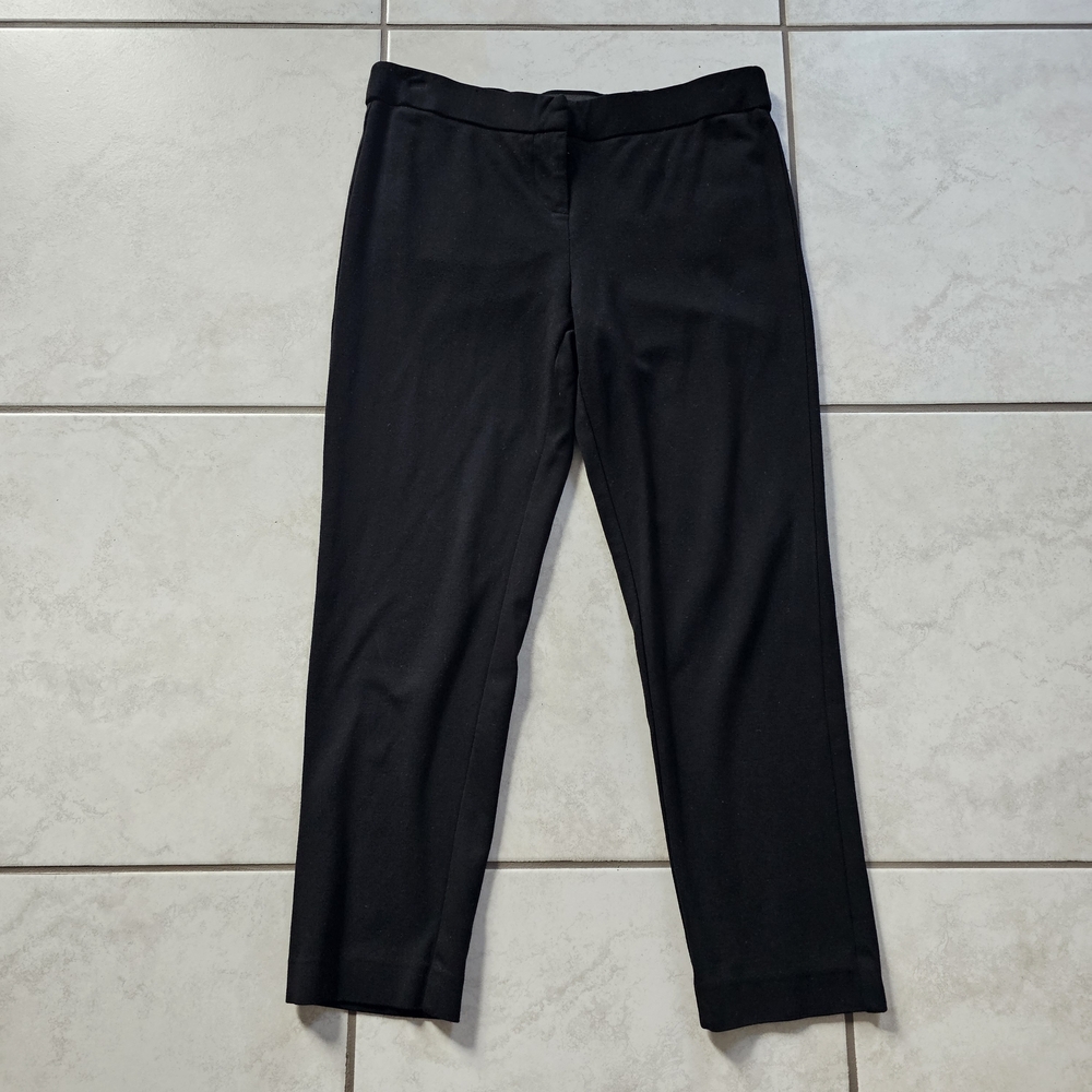 Amanda & Chelsea Elegant Black Soft Ankle Pants